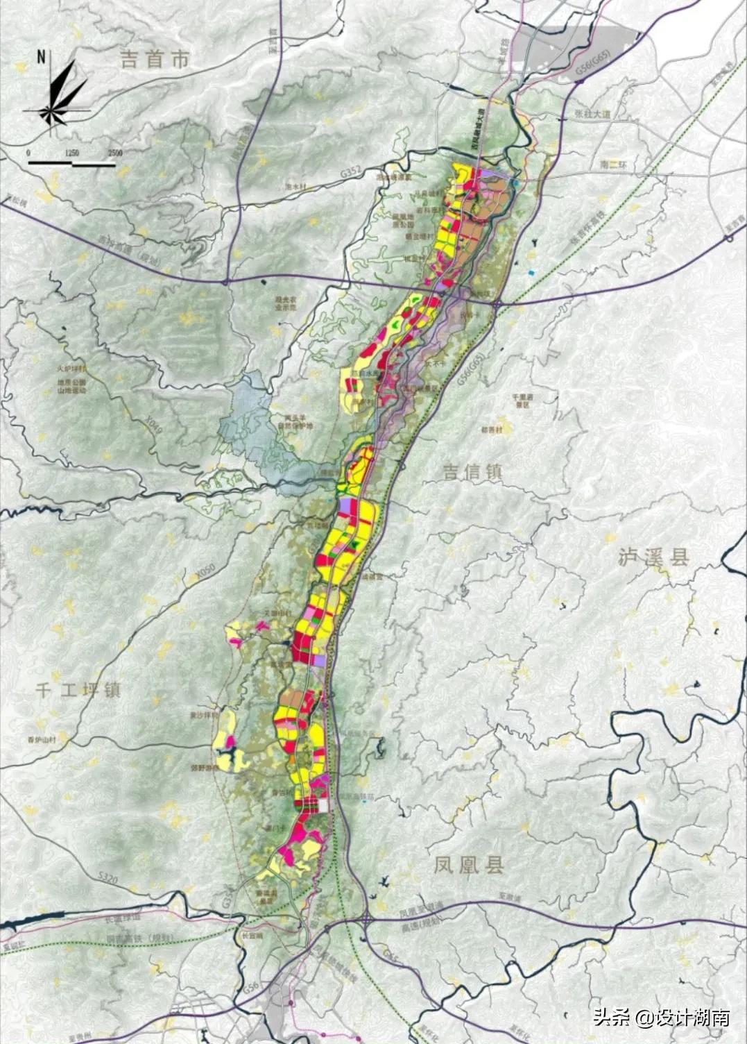 吉首市未来蓝图，最新规划图揭晓，塑造城市新面貌