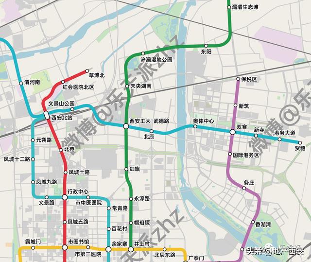 长安地铁最新规划图，塑造未来城市交通蓝图