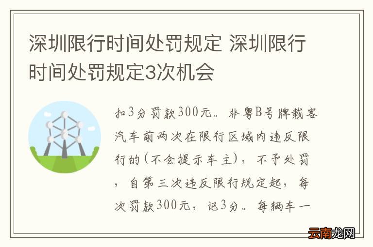 深圳限行处罚最新规定,深圳限行处罚最新规定，细节解读与影响分析