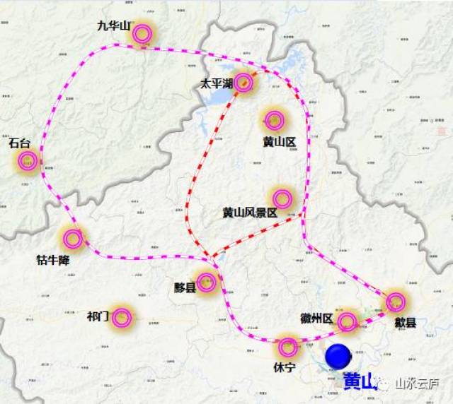 黄山市最新规划图揭秘未来城市发展的壮丽景象